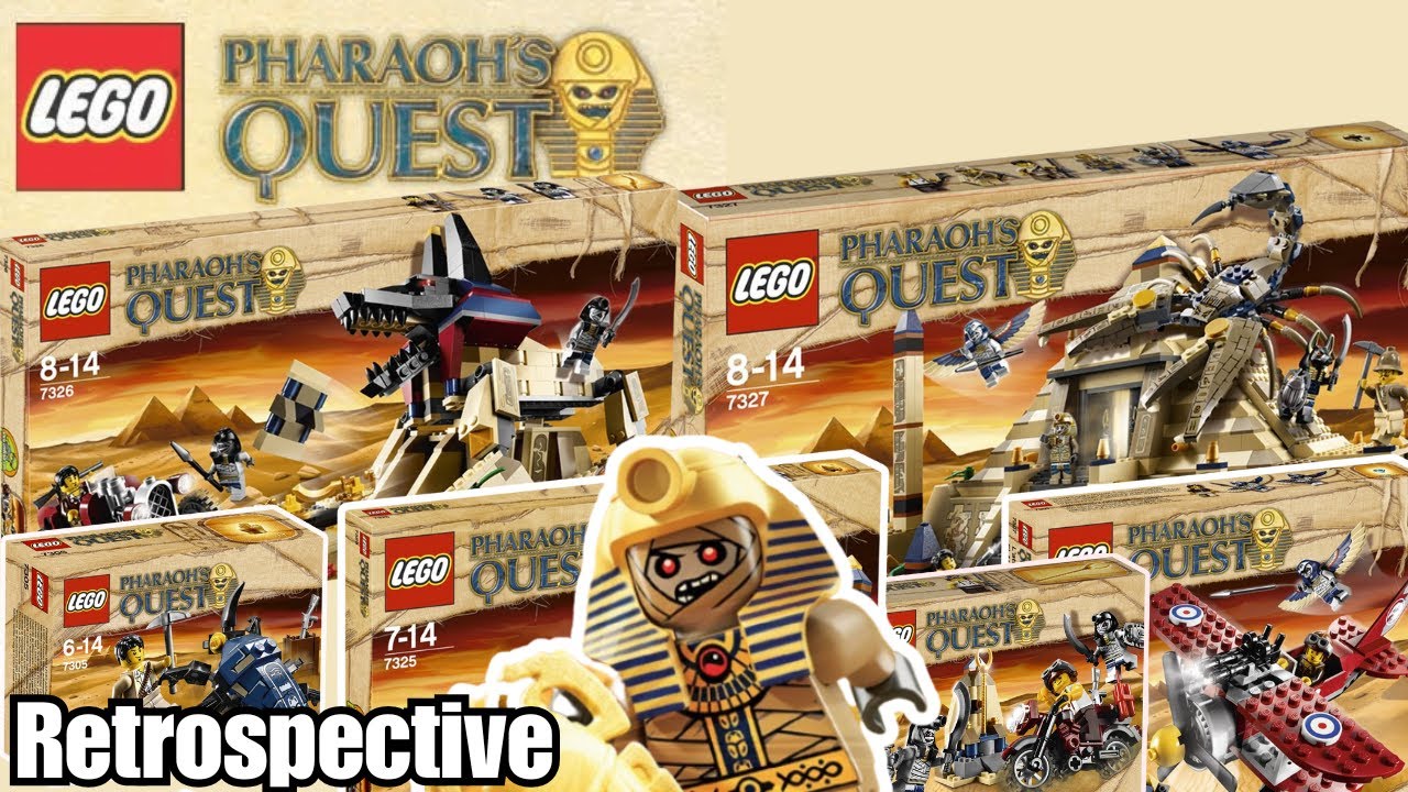 LEGO Pharaoh's Quest Retrospective - A look back at the CANCELLED theme