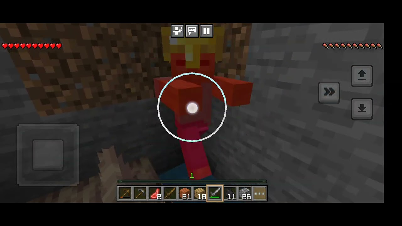 Jugando Minecraft en modo pro 😎