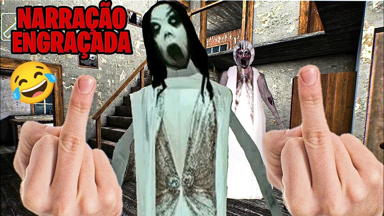 TENTE NÃO RIR FUGINDO DESSA FANTASMA ALBINA - SLENDRINA DA ZUEIRA 😂