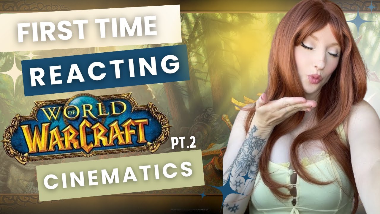 Часть 2 моего путешествия по вселенной Warcraft | Первая реакция на видеоролики