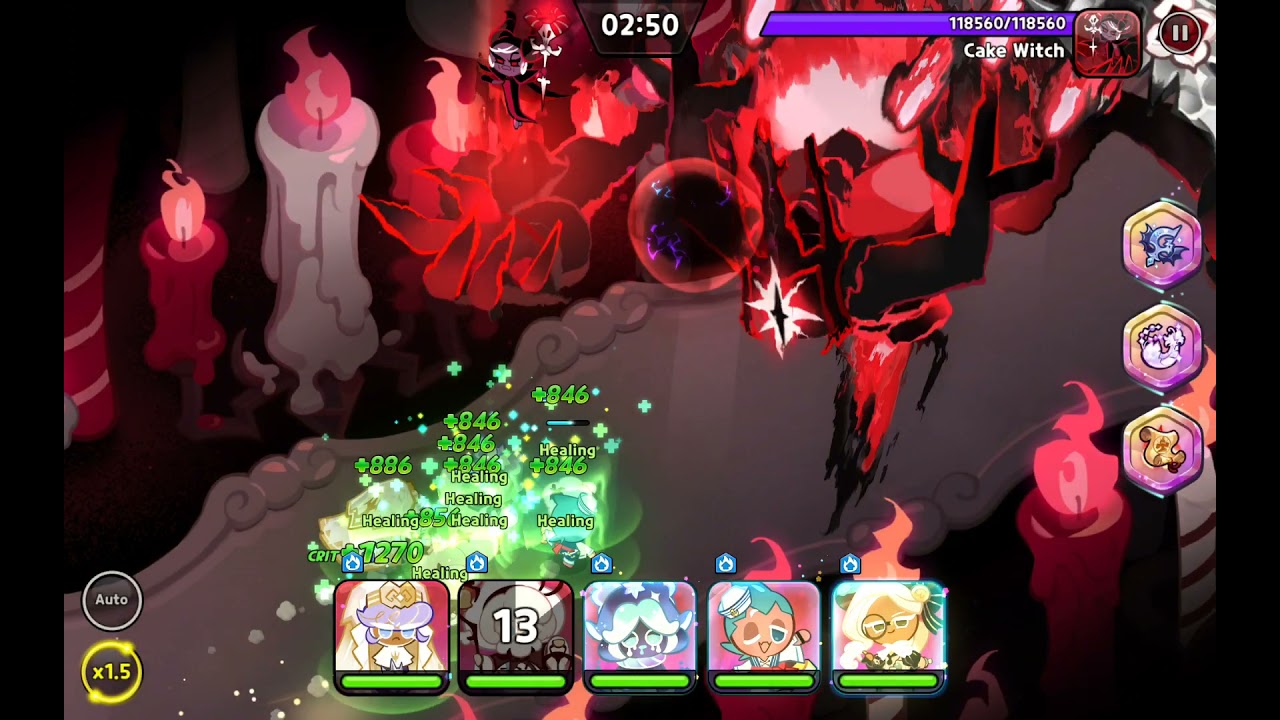 tower of sweet chaos, cake witch?