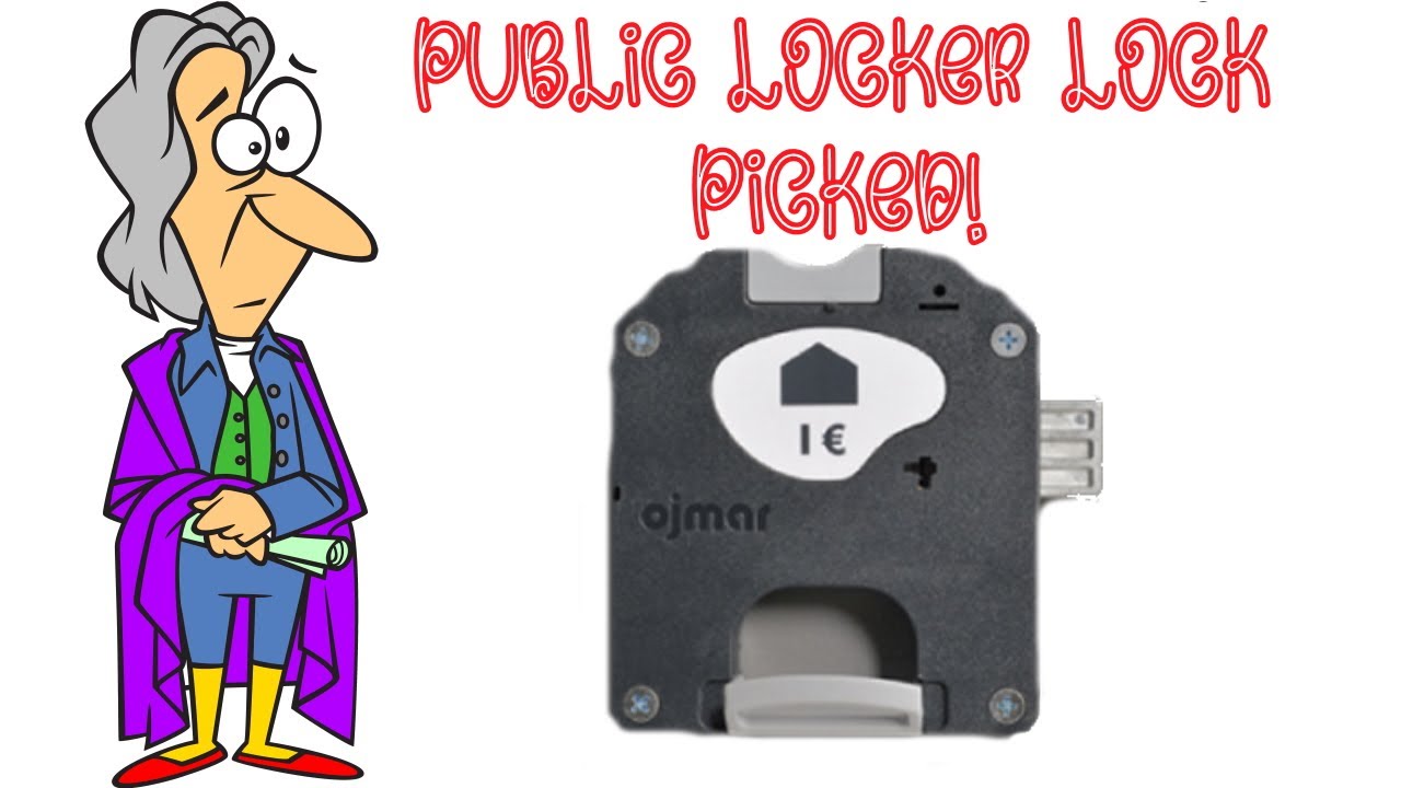 Ojmar Coin Lock / Public Locker Lock Picked
