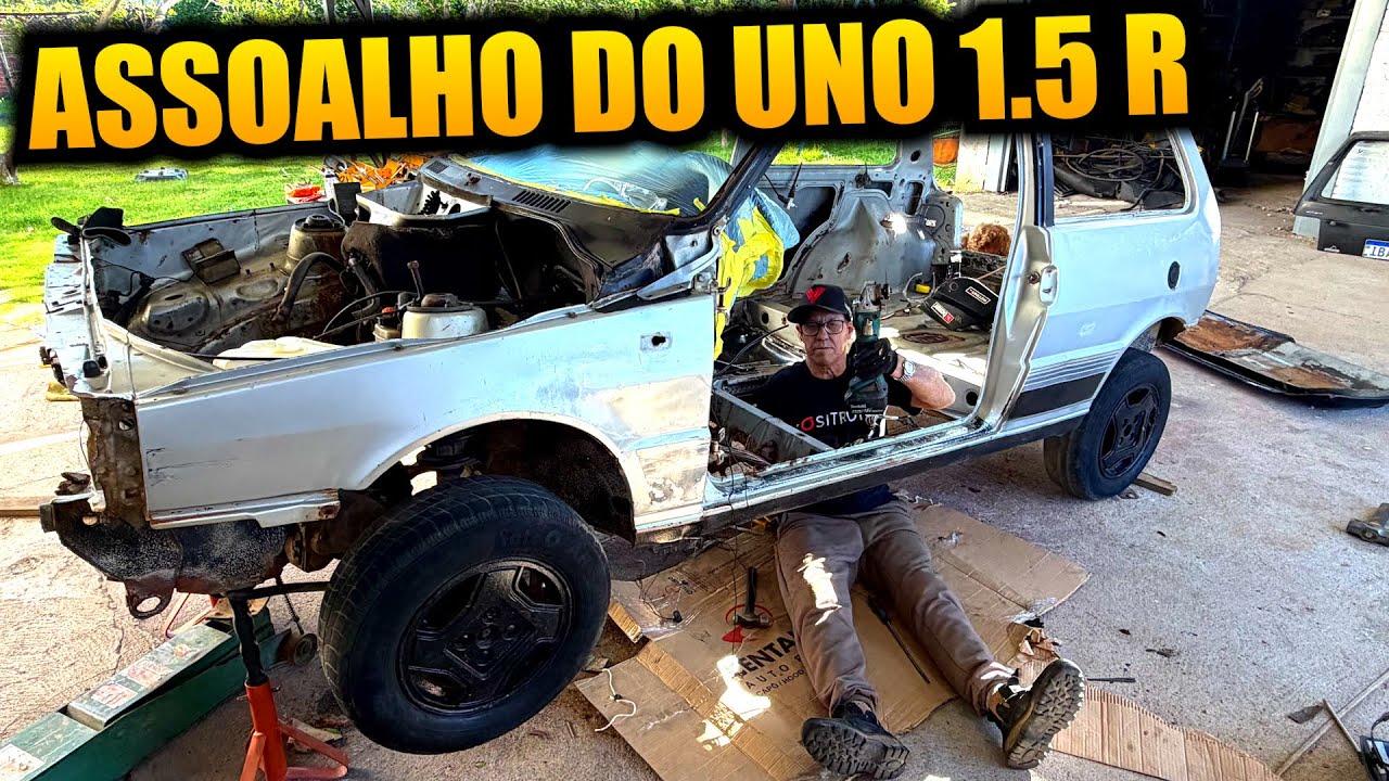 TROCAMOS O ASSOALHO! - REFORMA DO UNO 1.5 R EPIS&Oacute;DIO 4