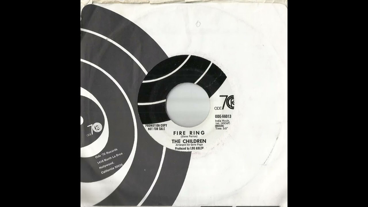 The CHILDREN - Fire Ring (1970)