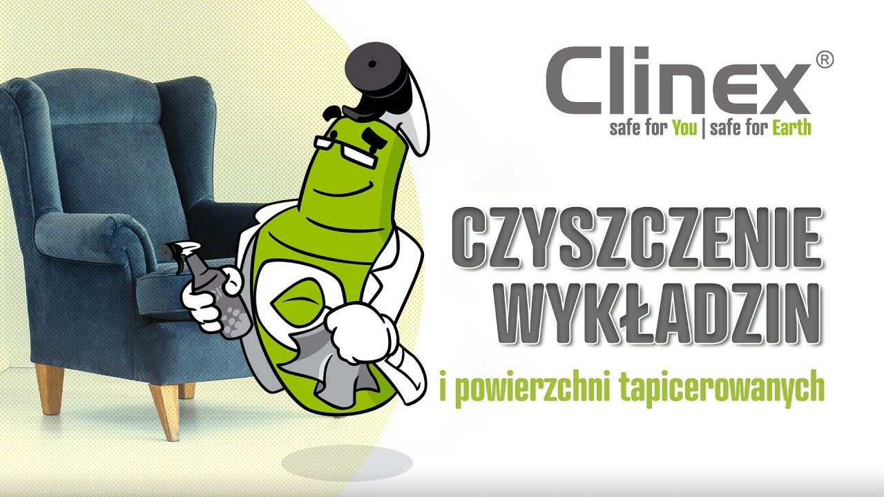 Jak wyczyścić zabrudzoną tapicerkę? Clinex radzi