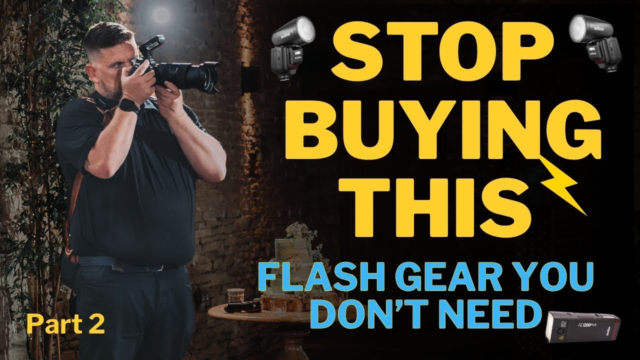 The ONLY Flash Gear You Need For Wedding Photography Seriously, Save Your Money