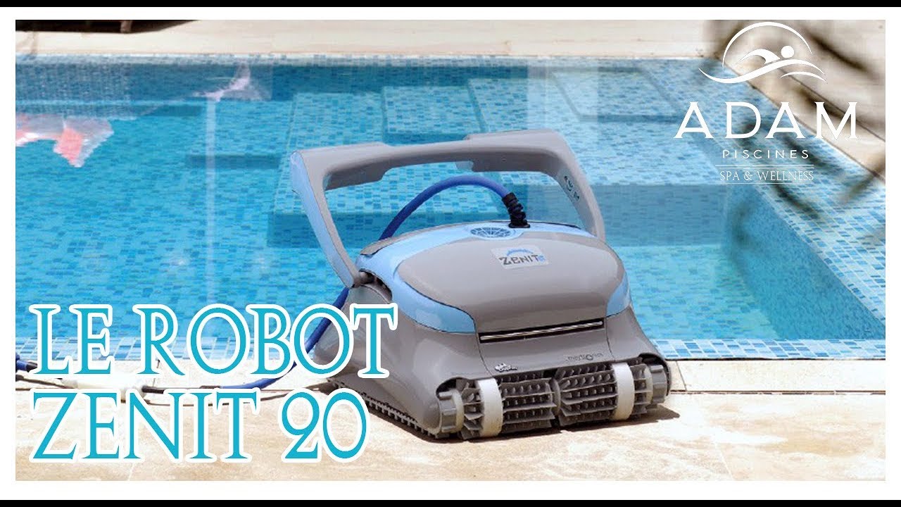 Adam Piscines présente le Robot Zenit 20