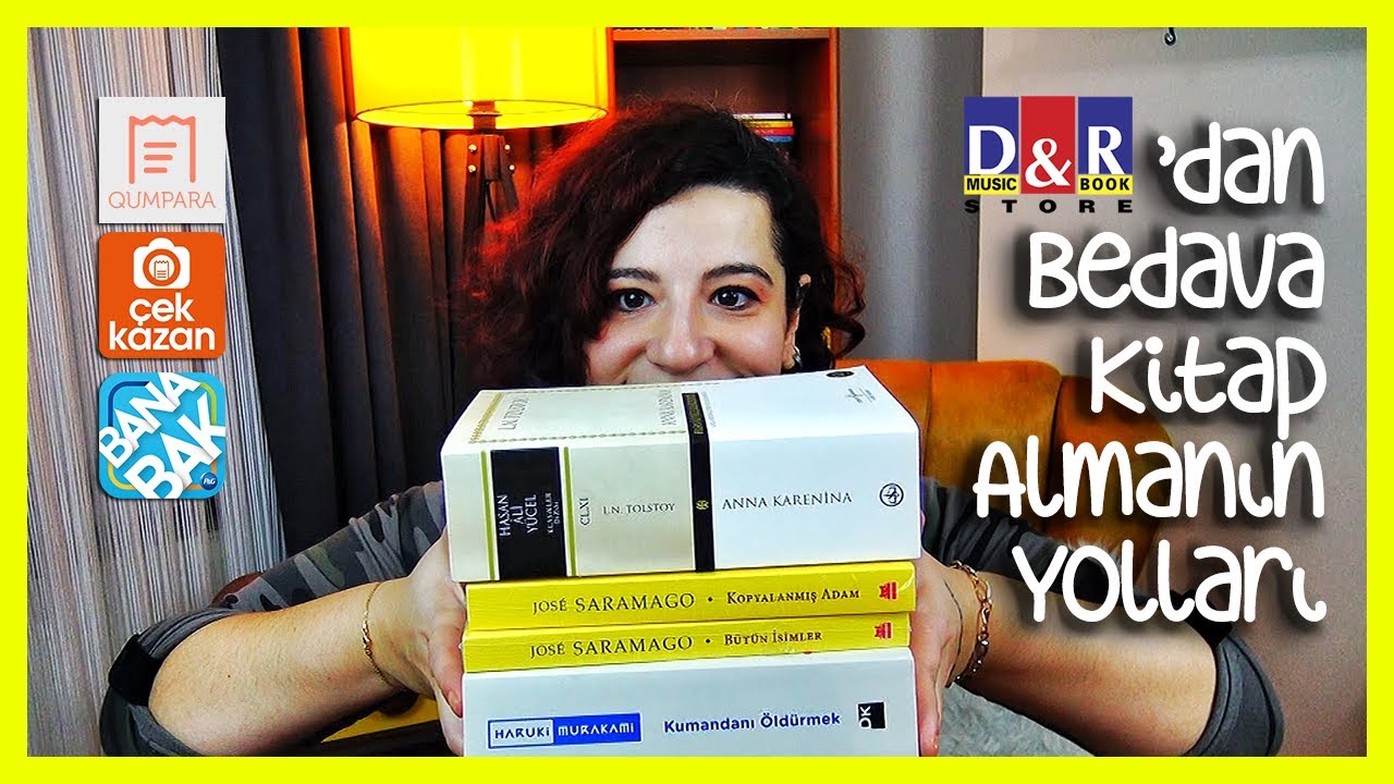 D&R'dan Bedava Kitap Alma Yolları | Qumpara, Çek Kazan, Banabak