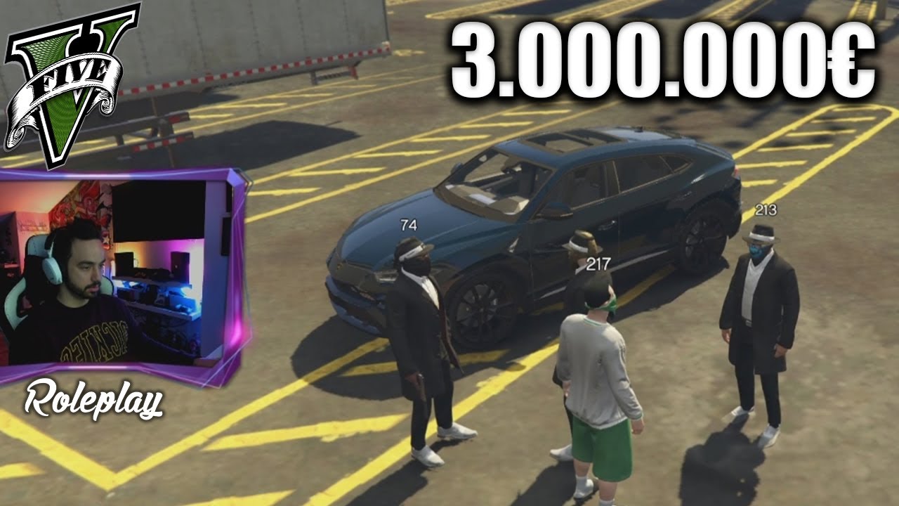 O MELHOR ASSALTO DE SEMPRE '3.000.000 €' | GTA V RP