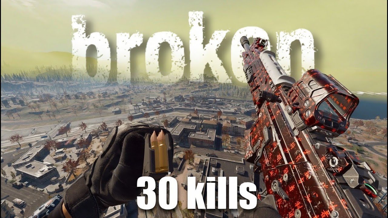 * NEW * BEST PEACEKEEPER LOADOUT is BROKEN in WARZONE (30 Kill gamplay)