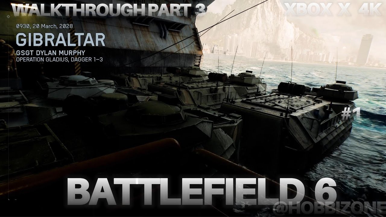 BATTLEFIELD 6 Full CAMPAIGN walkthrough Part 3- ( FULL GAME) | Xbox Series X | 4K 30FPS