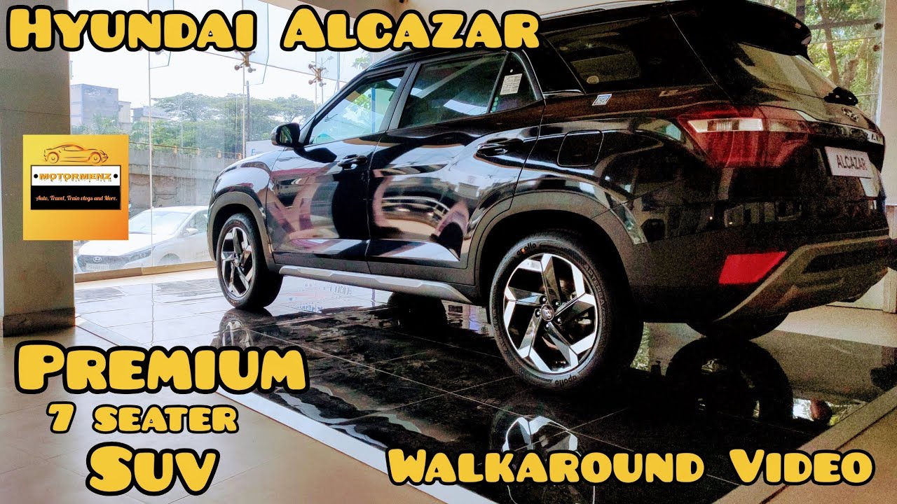 2021 Hyundai Alcazar Starry Night Colour Walkaround Video - The Premium 7 Seater SUV
