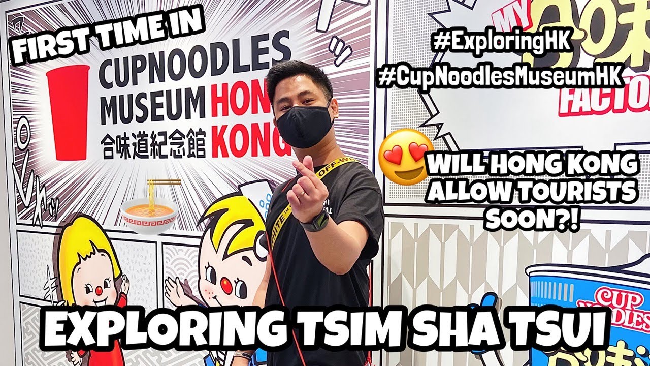 VISITING THE CUP NOODLES MUSEUM HONG KONG & THE INSTRAMMABLE GOLDEN BUILDING IN TSIM SHA TSUI!