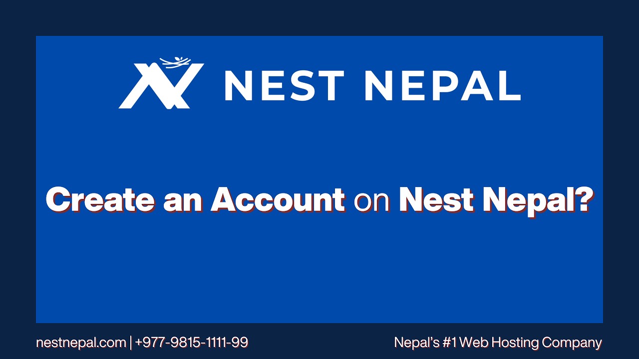 How to Create an Account in Nest Nepal | Step-by-Step Guide | Nest Nepal