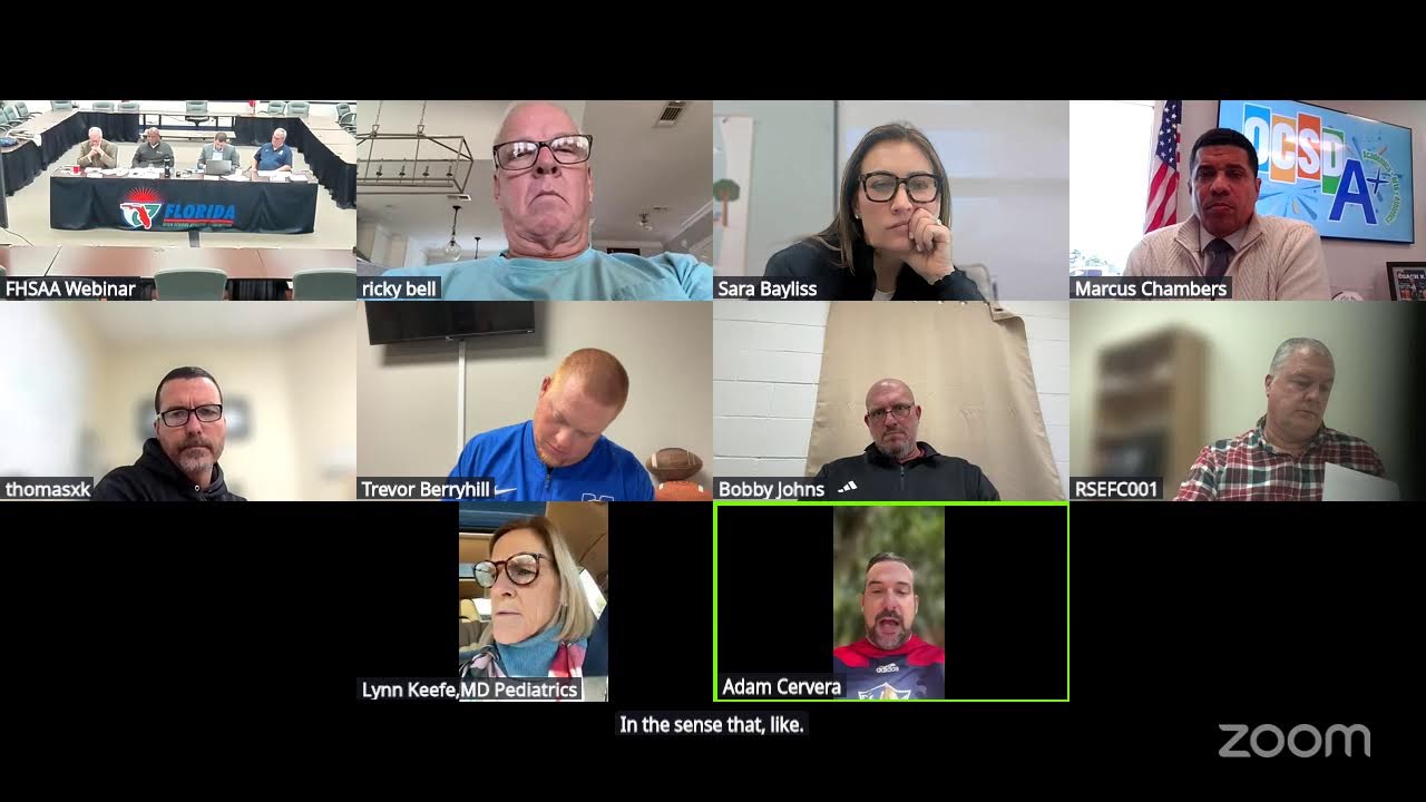 FHSAA Board Meeting - January 29, 2026