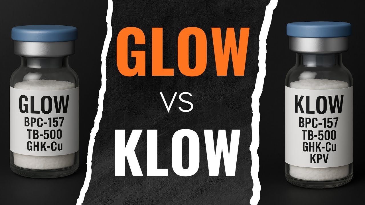 GLOW против KLOW &mdash; дилемма пептидной смеси