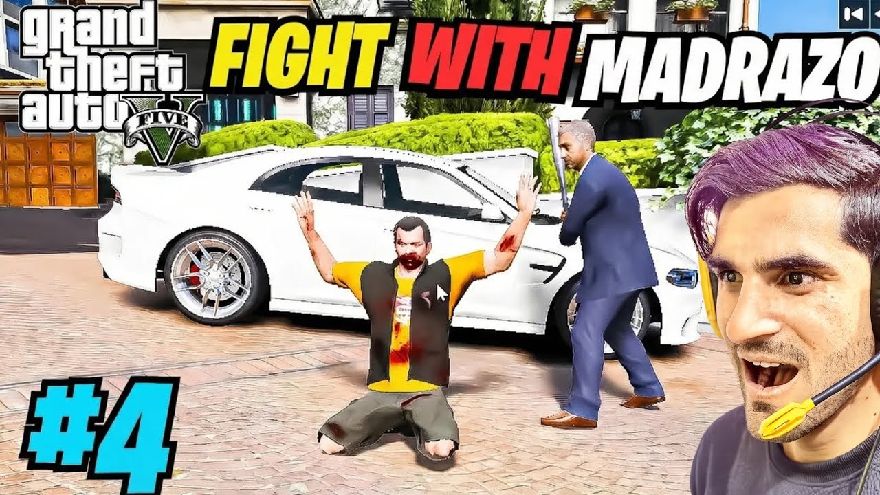 MARTIN MADRAZO ATTACK ON MY HOME GTA V GAMEPLAY #4