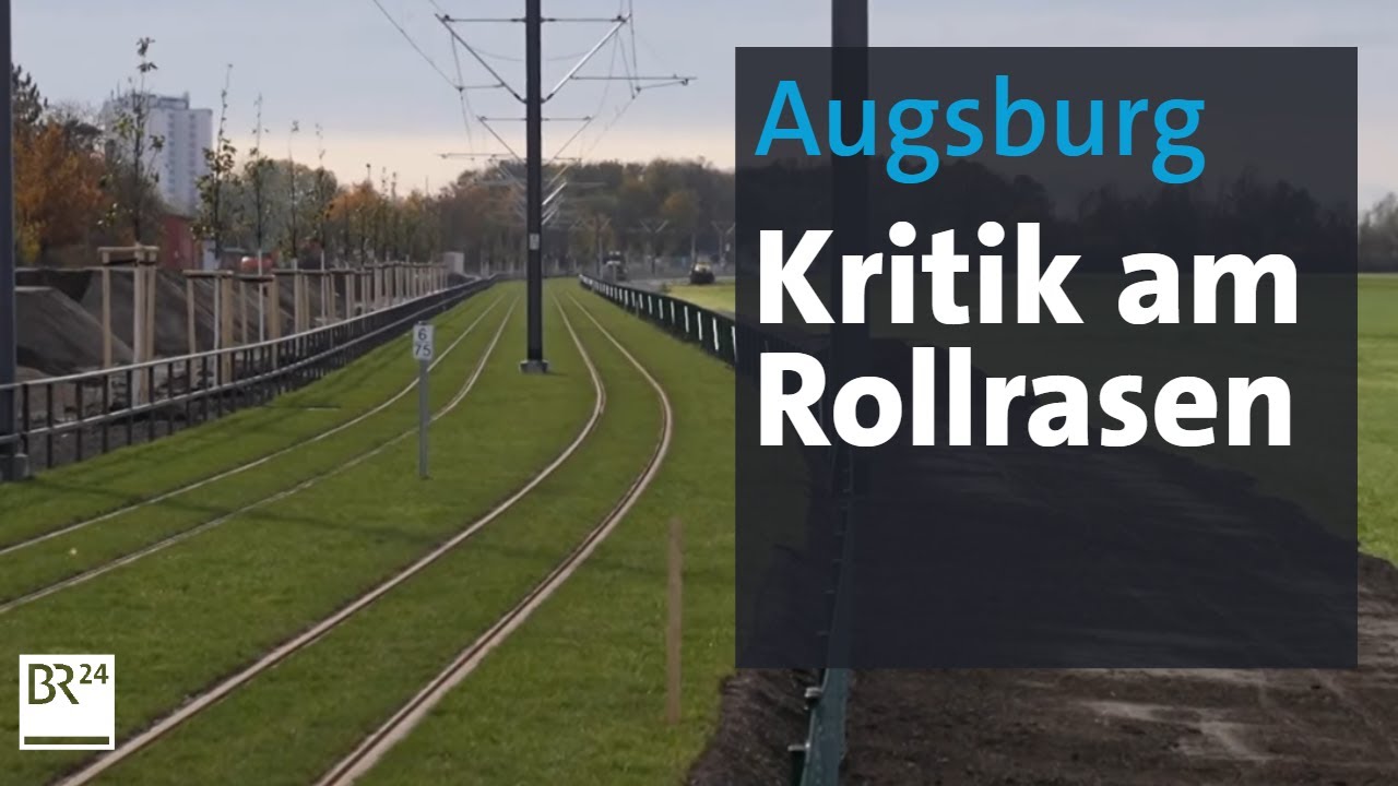 Kritik am Rollrasen zwischen den Gleisen | Abendschau | BR24
