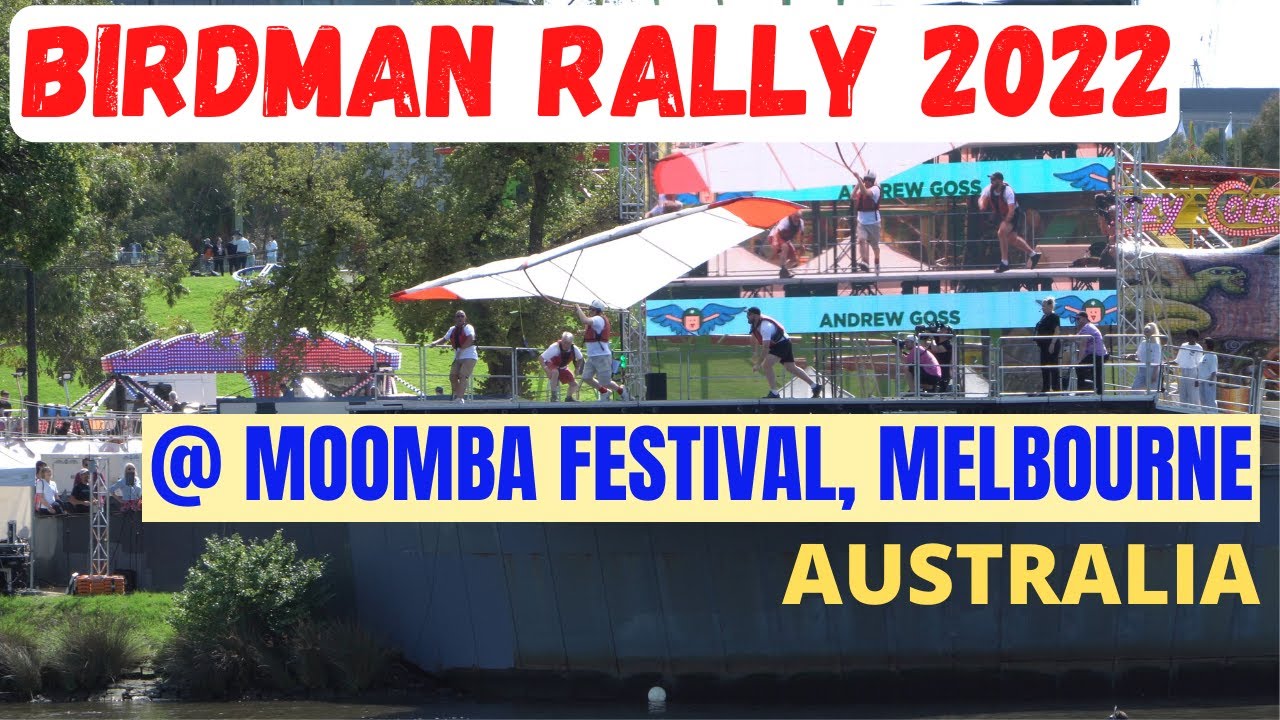 Birdman Rally 2022 / Moomba Festival / Melbourne, Australia / Vlog by Jyju's Home Videos #Moomba2022