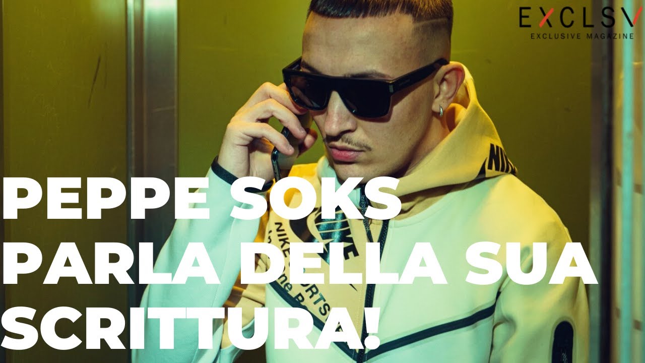 PEPPE SOKS PARLA DEL SUO METODO DI SCRITTURA!