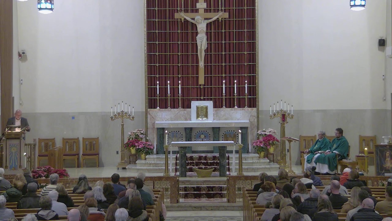 4:00pm Mass, Saturday January 31,  2026