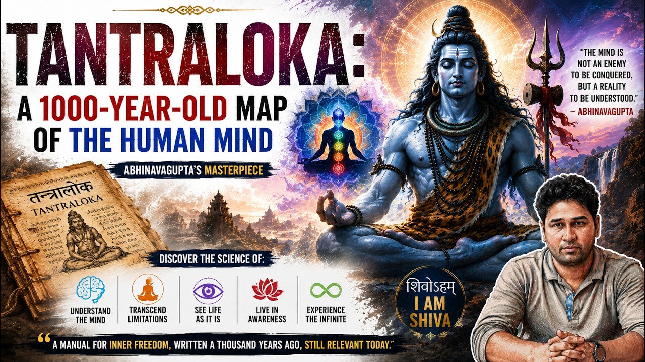 Tantraloka: A 1000-Year-Old Map of the Human Mind