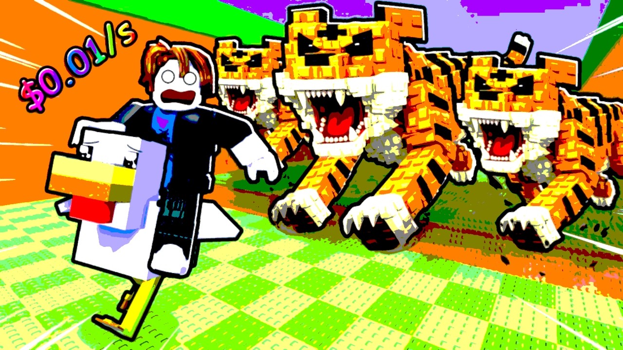 КАК Я ПРОХОЖДАЛ ИГРУ ESCAPE MAD BEASTS FOR ANIMALS В ROBLOX!!