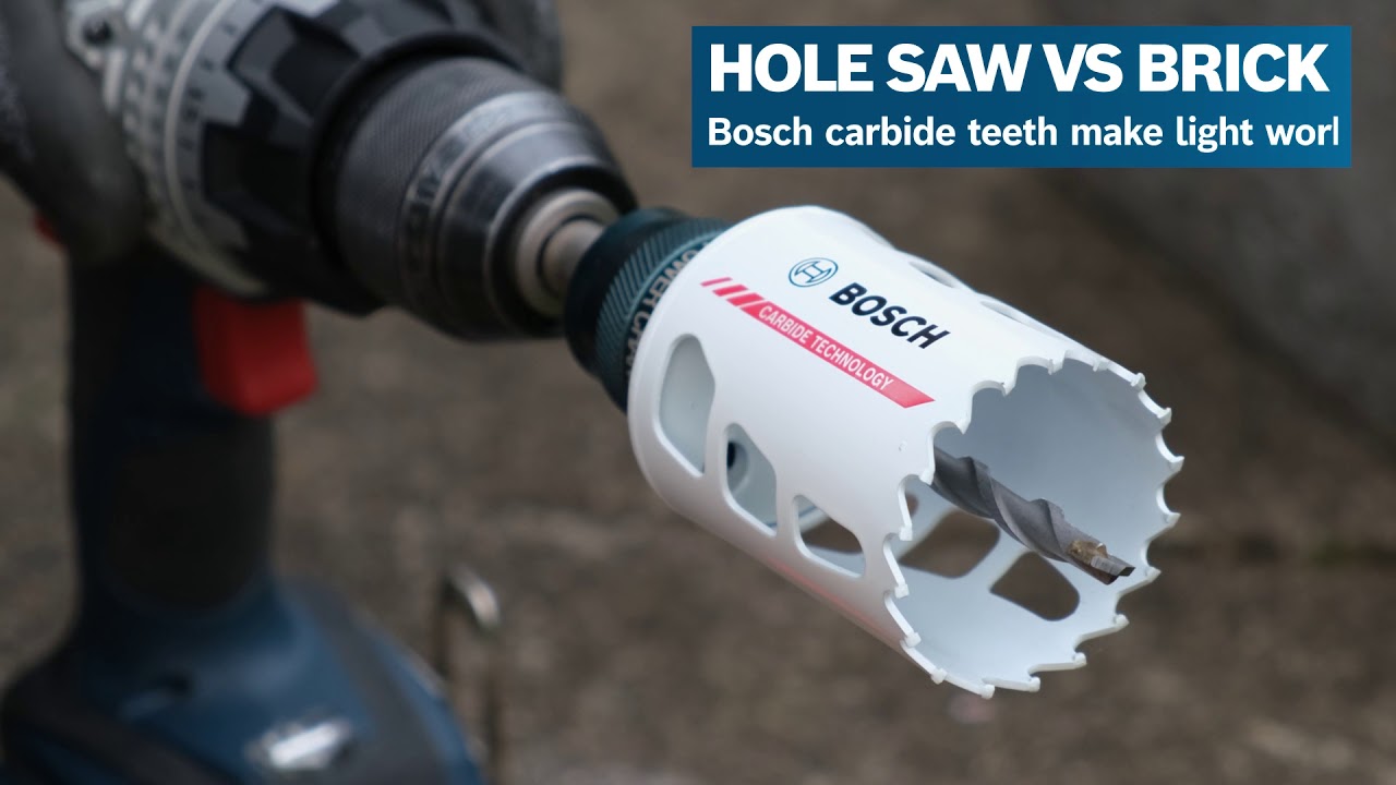 #BOSCHCARBIDE Accessory Range: Versatile cutting performance