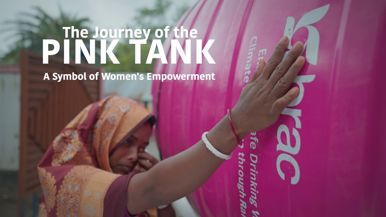 The story of the pink tank in coastal Bangladesh | BRAC