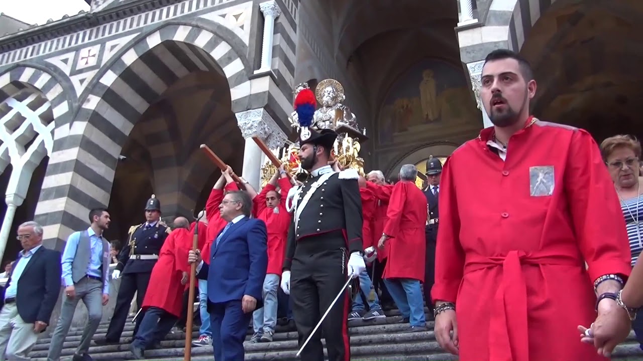 FESTA S ANDREA APOSTOLO AMALFI 27 GIUGNO 2018