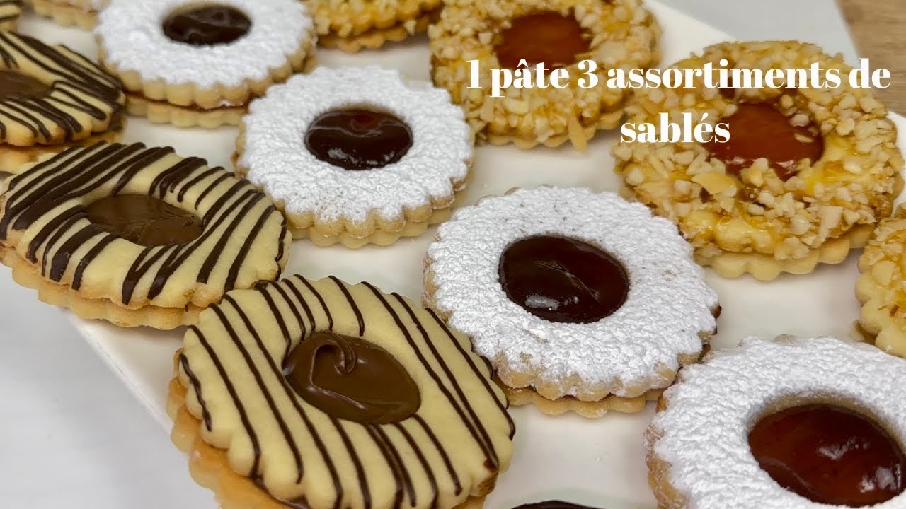 1 PÂTE 3 SORTES DE TARTELETTES SABLÉES🥧 FRAISE CHOCOLAT ABRICOT RECETTE IDÉALE POUR VOS GOÛTER😋