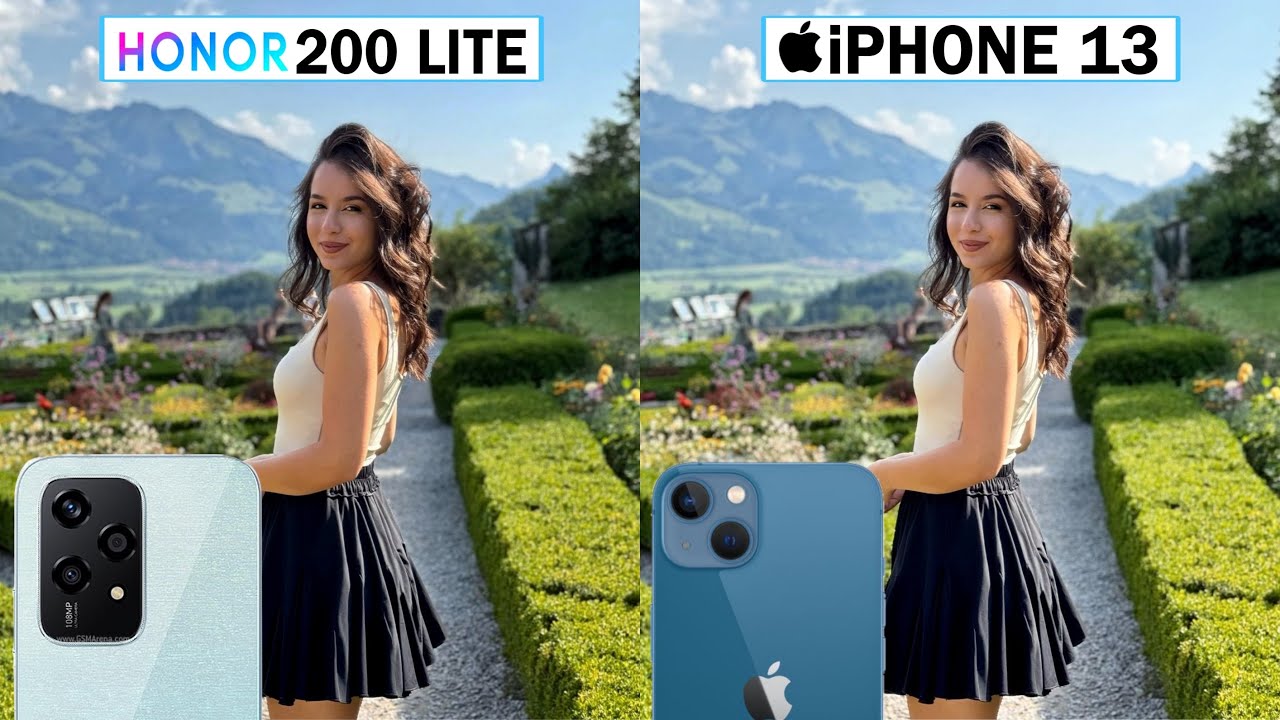 Сравнение камер Honor 200 Lite 5G и iPhone 13 | Honor 200 Lite