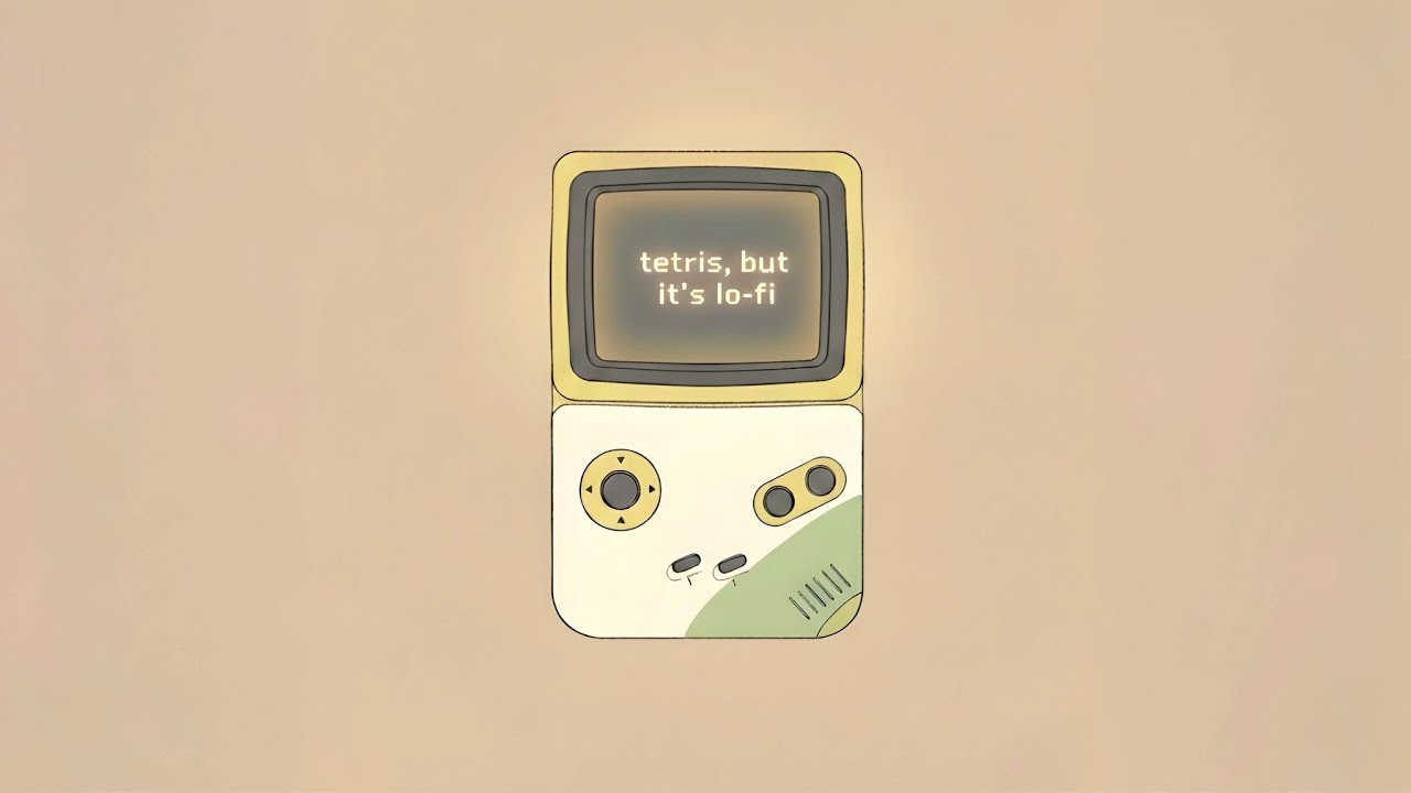 tetris, but it's lo fi