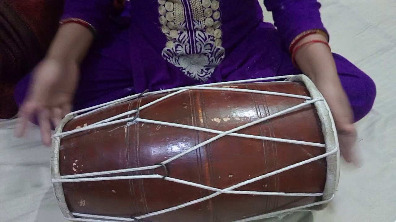 (भाग- 10) लेडीज् संगीत ताल में उठान ठेका और उंगली चलाना सीखें।