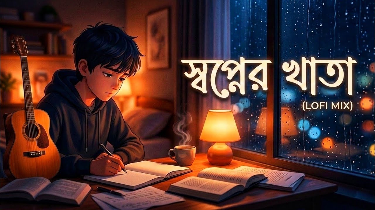 স্বপ্নের খাতা | Shwpner khata | Sad Lofi Bangla Love Song | MD Bin Yeamin Boni