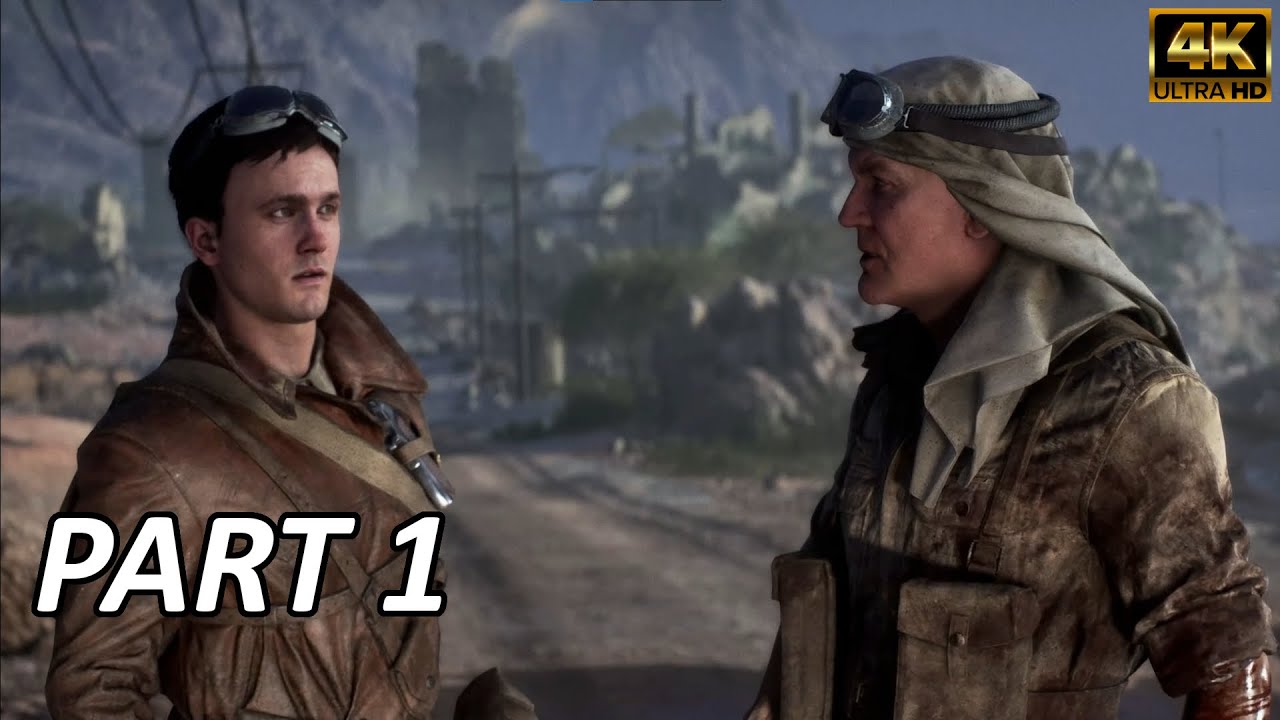 BATTLEFIELD 5 Gameplay Walkthrough - INTRO / Campaign Mission 1 - PART 1 [4K 60FPS]  (Battlefield V)