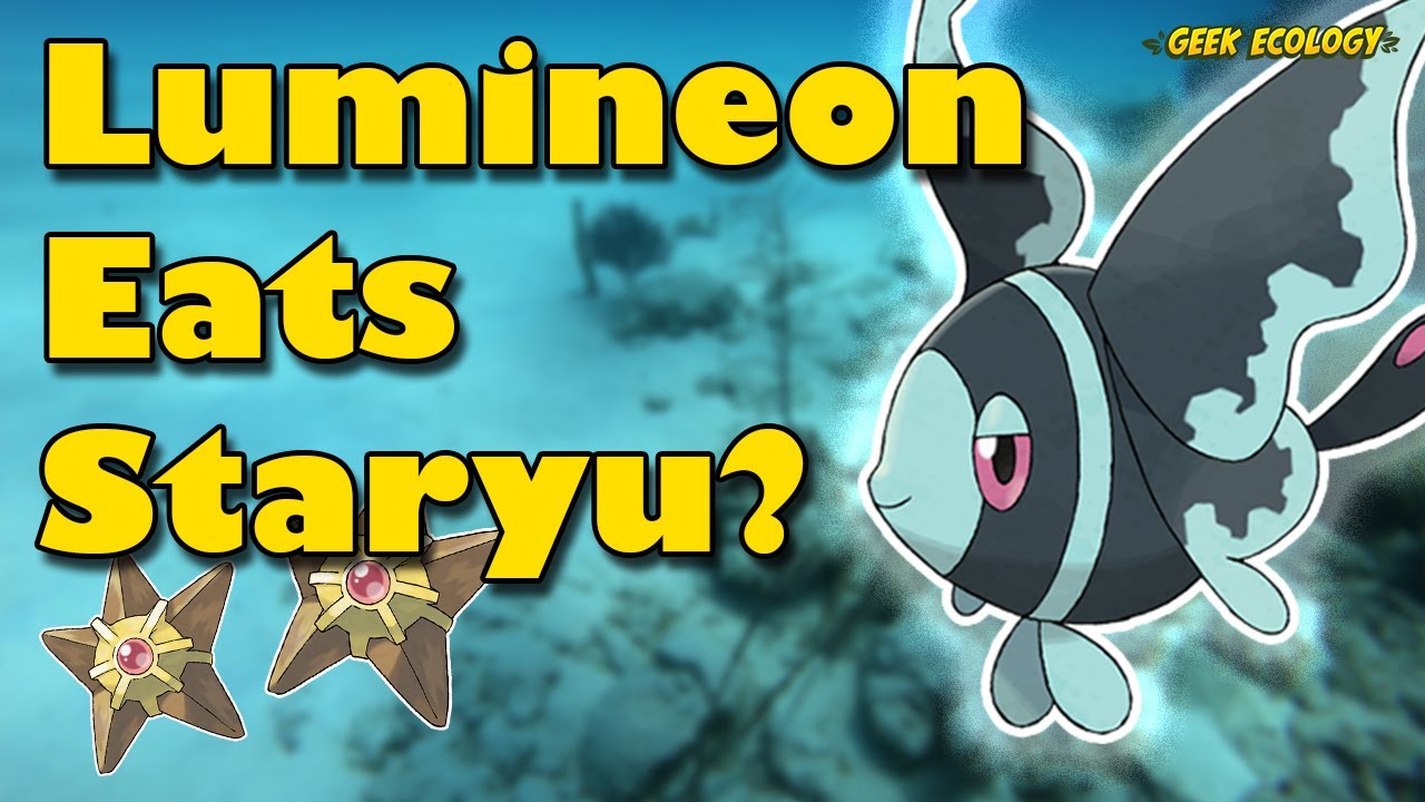 Why Does Lumineon Glow?