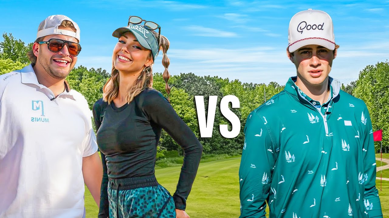 Claire Hogle and I Played a Scramble Against Garret Clark!