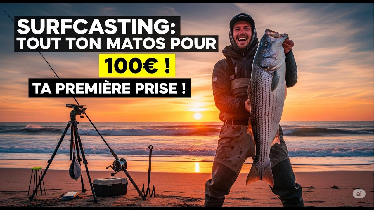 D&eacute;buter le Surfcasting avec 100&euro; : Matos complet, astuces et pi&egrave;ges &agrave; &eacute;viter !
