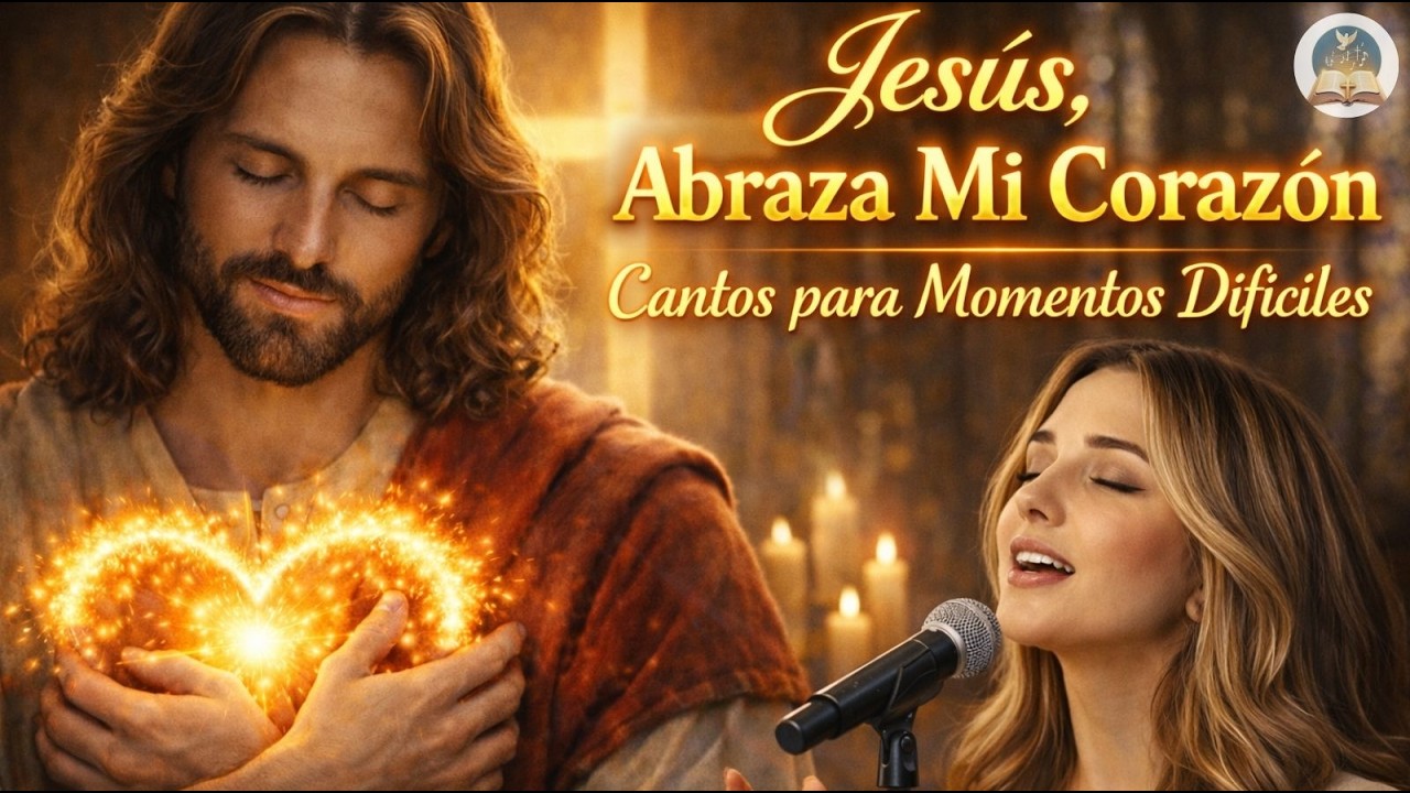Jesús, Abraza Mi Corazón 🙏 | Cantos Católicos para Momentos Difíciles, Sanación y Paz Interior