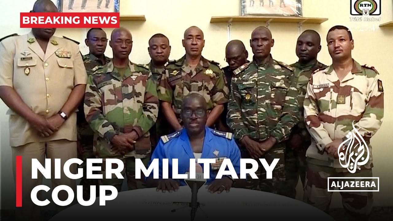 Soldiers in Niger claim to have overthrown President Bazoum