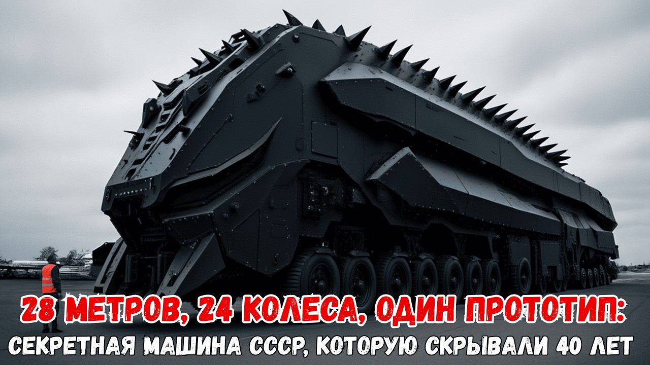 Самые огромные российские военные грузовики, в реальность которых трудно поверить