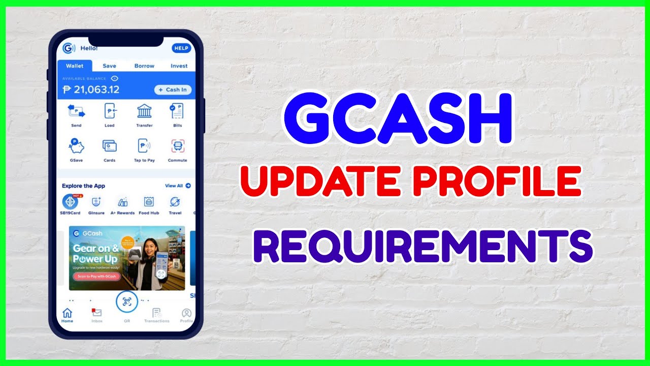 Как обновить информацию о профиле и учетной записи GCash в 2026 году | Пошаговое руководство