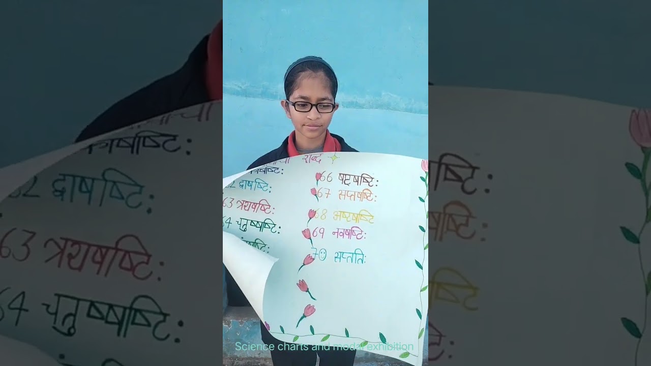 Science charts and modal exhibition held at Oxford international school Gochhi on 24th January 2026