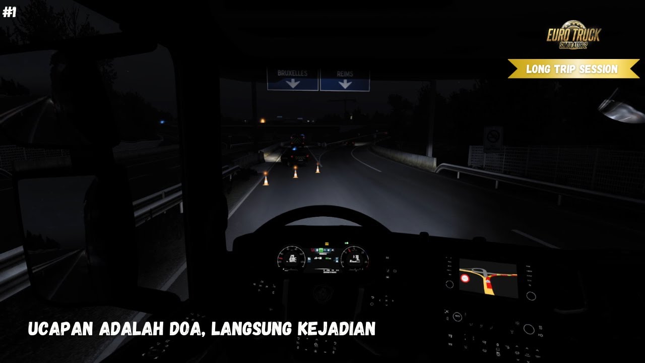 Long Trip Lagi!! Jaraknya Sampai 1000KM | Euro Truck Simulator 2 LONG TRIP SESSION