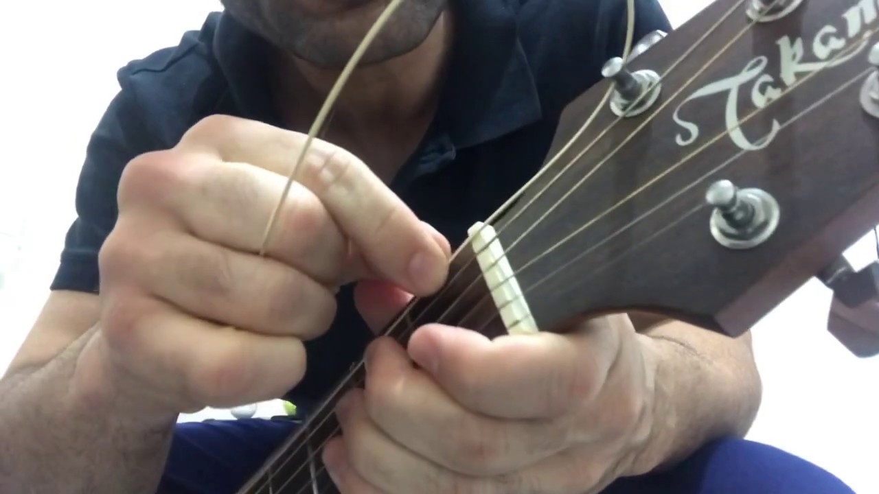 Gitar Teli Nasıl Değiştirilir? (Elixir Akustik Gitar Teli )