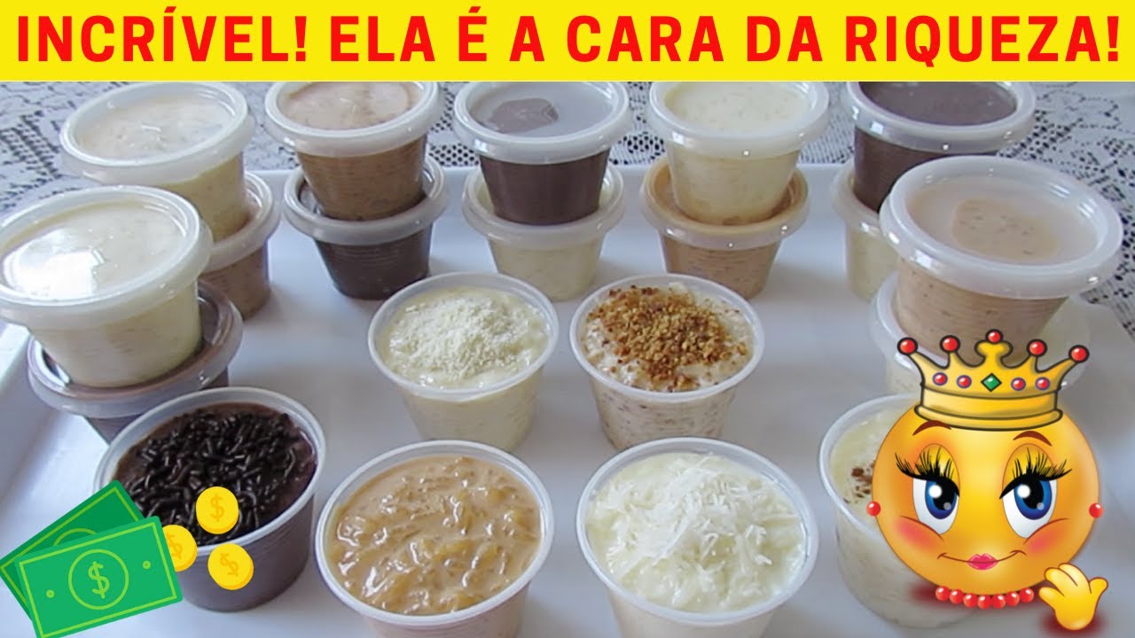 ESSE ARROZ DOCE vai SURPREENDER SEUS CLIENTES -  EXCLUSIVO de Nova York para o meu CANAL