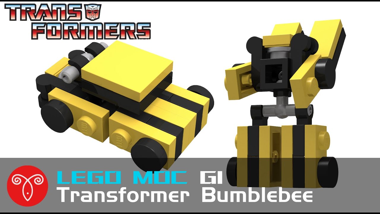 Lego MOC Transformers Mini Movie Bumblebee Instruction