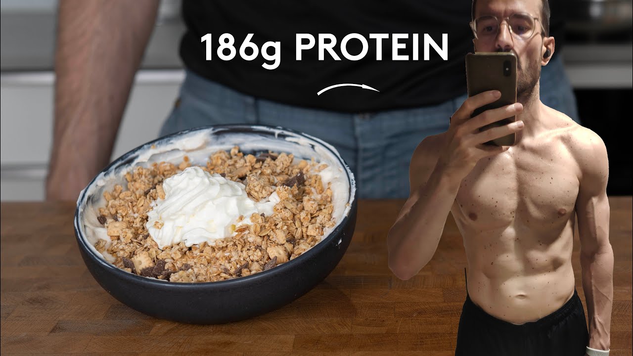 So esse ich 186g Eiweiß am Tag um Dünn zu bleiben