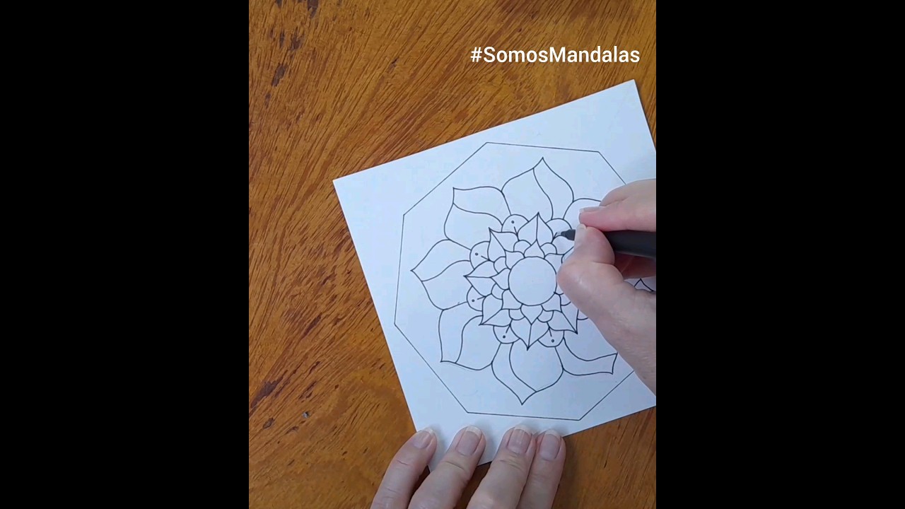 Desenho de Mandala |Somos Mandalas